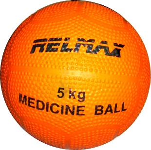 Мяч обрезиненный утяжеленный RELMAX 5 кг - фото