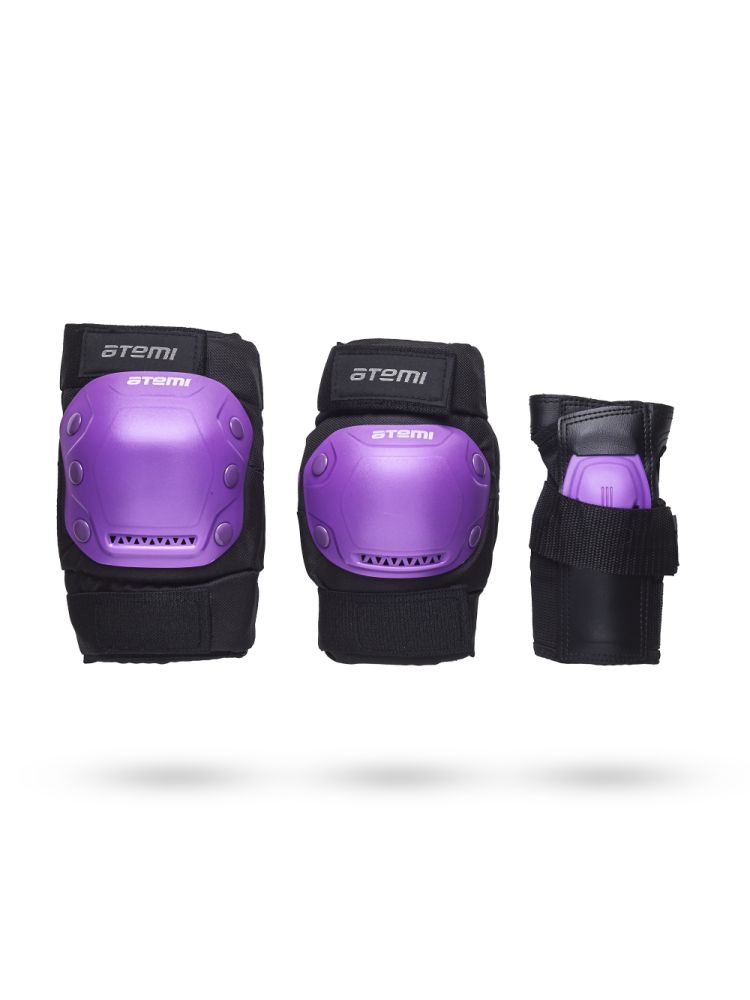 Набор защиты ATEMI APRS02P фиолетовый (S, M) - фото