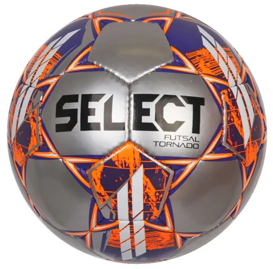 Мяч минифутбольный (футзал) №4 Select Futsal Tornado Silver - фото