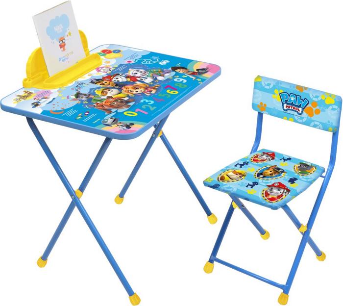 Стол детский складной НИКА Щ1 Щенячий патруль (стол с пеналом+мягкий стул с подножкой) - фото