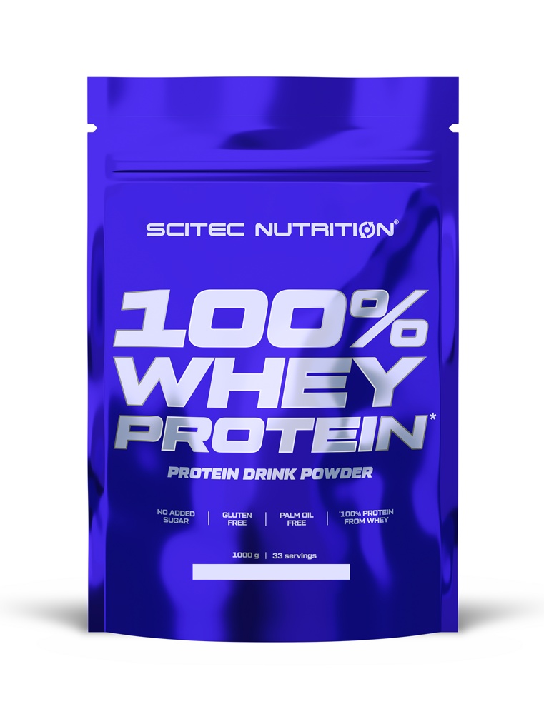 Протеин сывороточный (концентрат) Whey Protein Scitec Nutrition 1000г (шоколад)