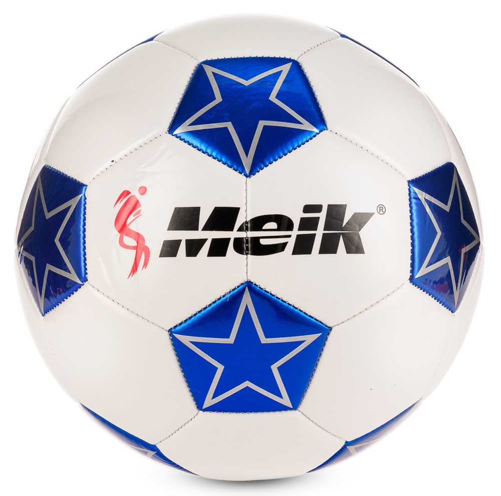 Мяч футбольный №5 Meik MK-208A Blue - фото