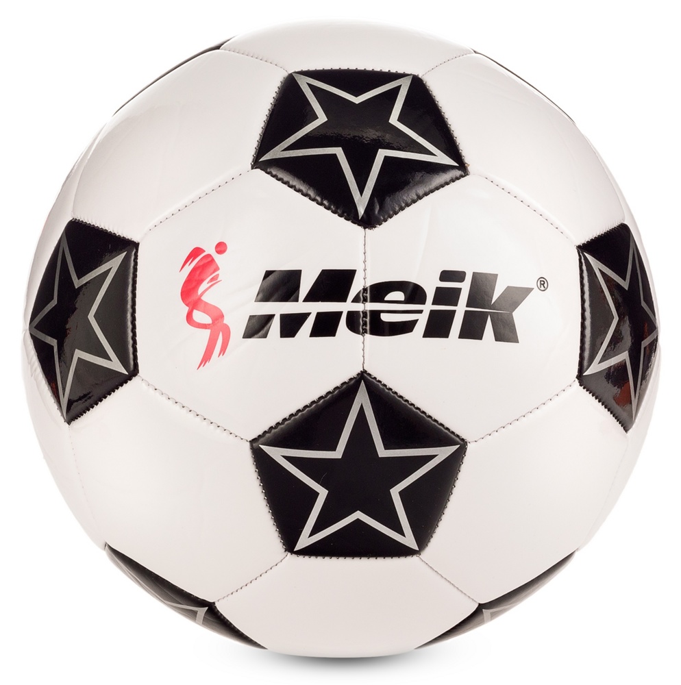 Мяч футбольный №5 Meik MK-208A Black - фото