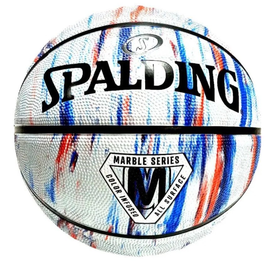 Мяч баскетбольный №7 Spalding Marble 01 - фото