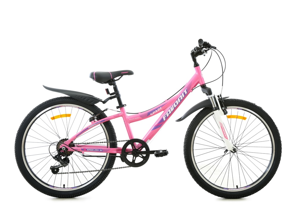 Велосипед Favorit Space 24 V 2020 (розовый) - фото