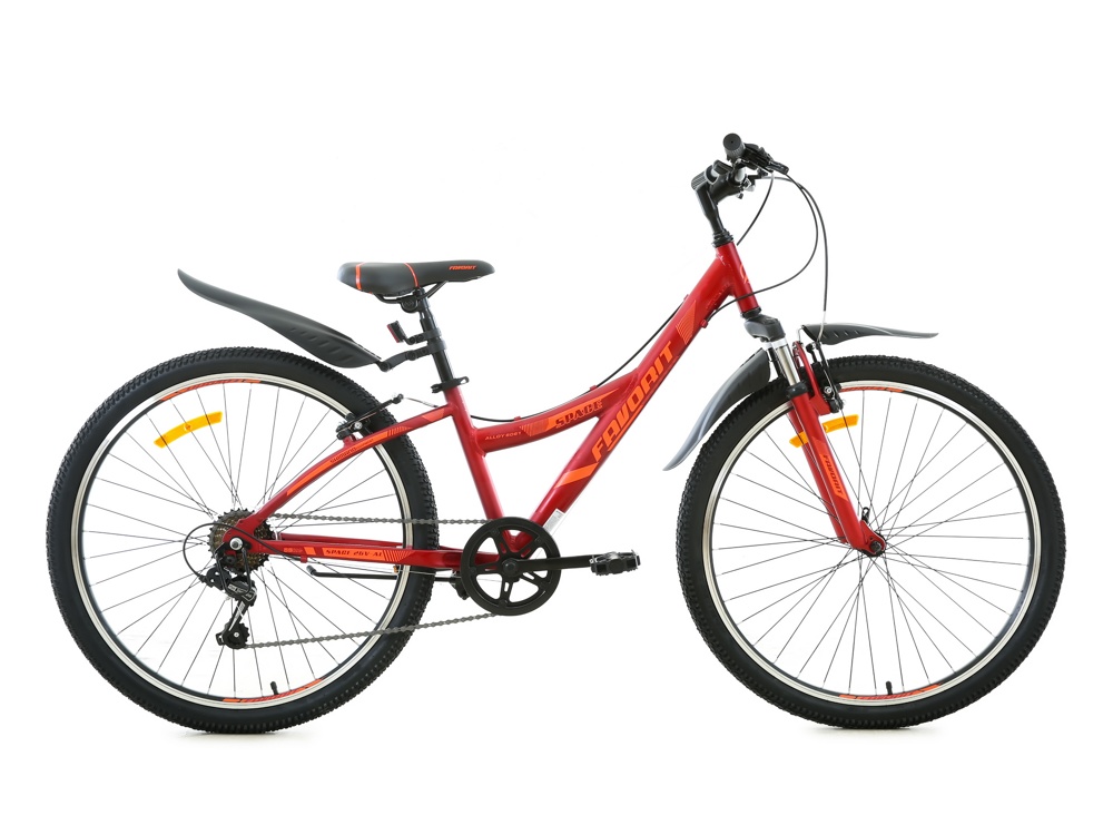 Велосипед Favorit Space 26 V 2020 (красный) - фото