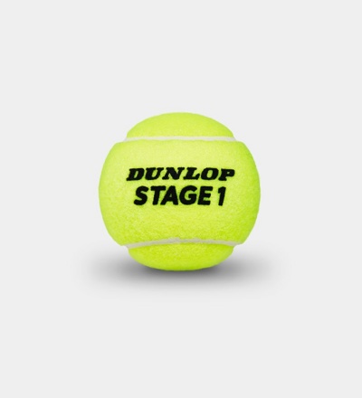 Мяч для тенниса Dunlop Stage 1 green 3шт 622DN601338