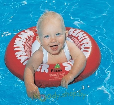 Круг надувной для обучения плаванию Swimtrainer Classic КРАСНЫЙ (3 мес-4 года) - фото