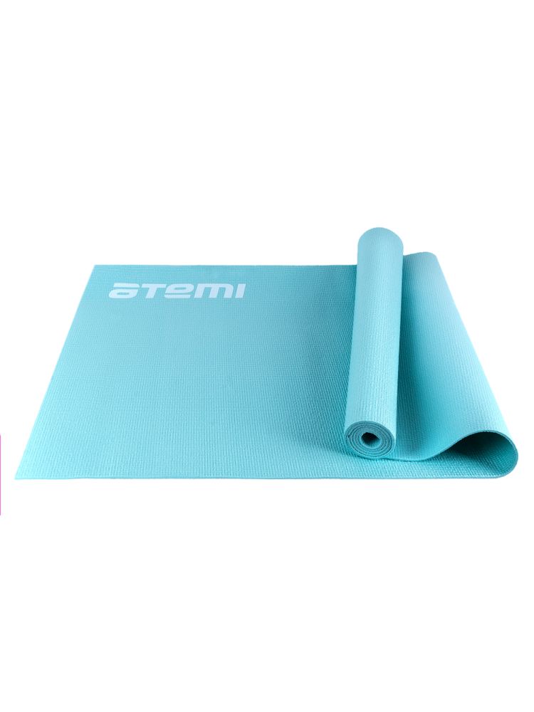 Коврик для фитнеса гимнастический ATEMI AYM01BE PVC 173х61х0,3см голубой