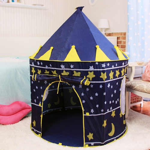 Детская игровая палатка Ausini Замок синий RE1102B - фото2