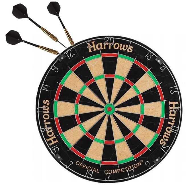 Дартс Harrows Official Competition Darts Game Set (с дротиками) - фото