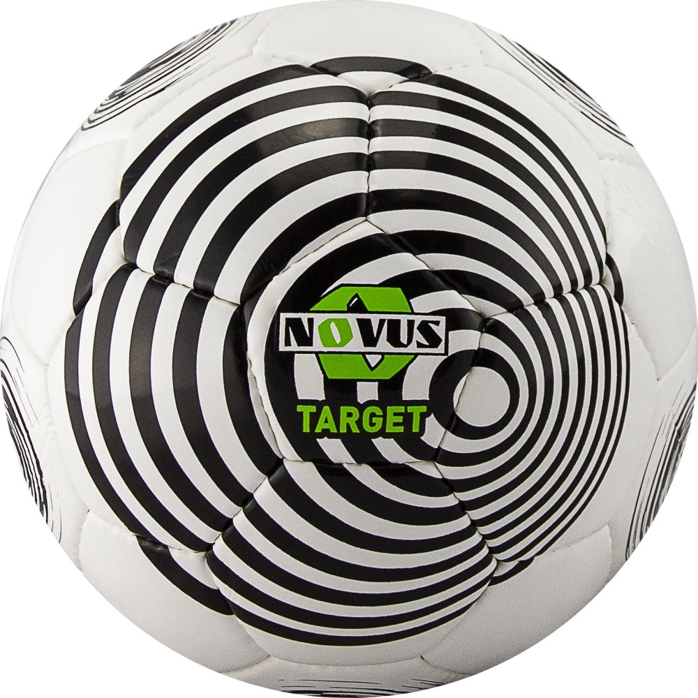 Мяч футбольный №5 Novus Target размер 5 white/black - фото