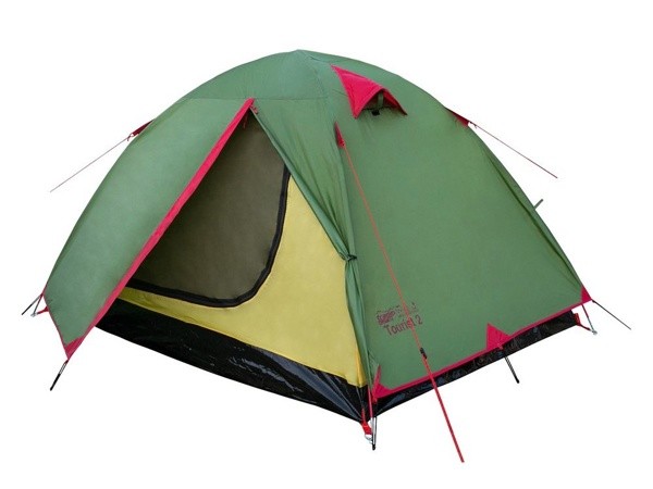Палатка туристическая 2-х местная Tramp Lite Tourist 2 (V2) (4000 mm) - фото