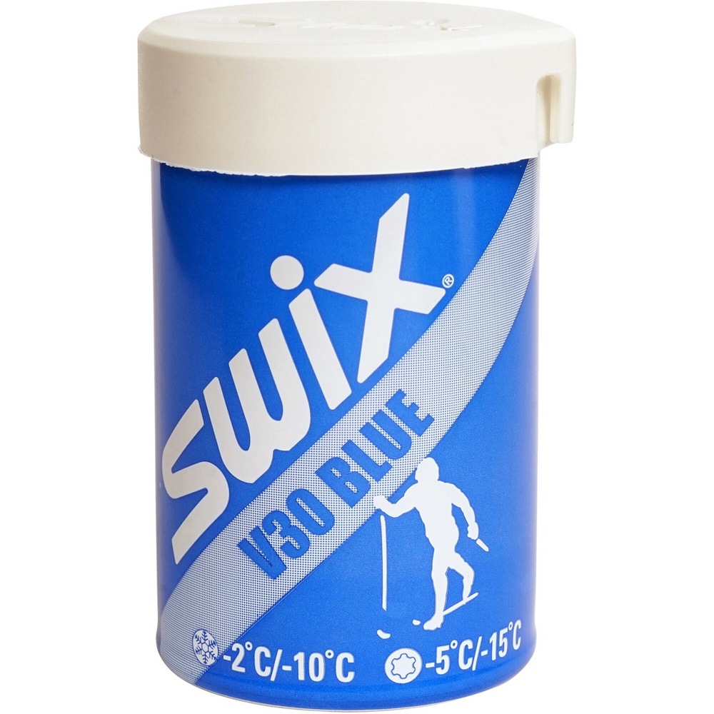 Мазь держания лыжная Swix V30 Blue Hardwax -2/-10C, 45 гр. - фото