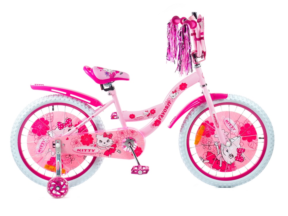 Детский велосипед Favorit Kitty 20 KIT-20PN розовый