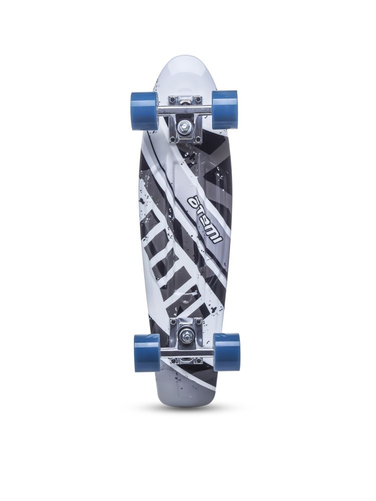 Пенни борд (скейтборд) ATEMI APB22D04 white/black/grey - фото2