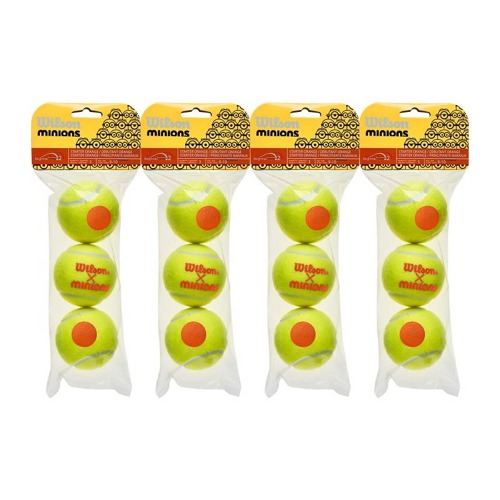 Мячи теннисные Wilson Minions Starter Orange Tball (3шт) WR8202601001 - фото