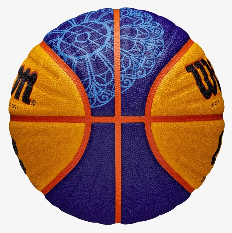 Мяч баскетбольный №6 Wilson Fiba 3x3 Official Paris 2024 Limited Edition - фото2
