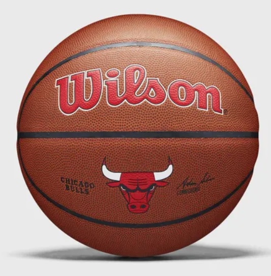 Мяч баскетбольный №7 Wilson NBA Chicago Bulls - фото