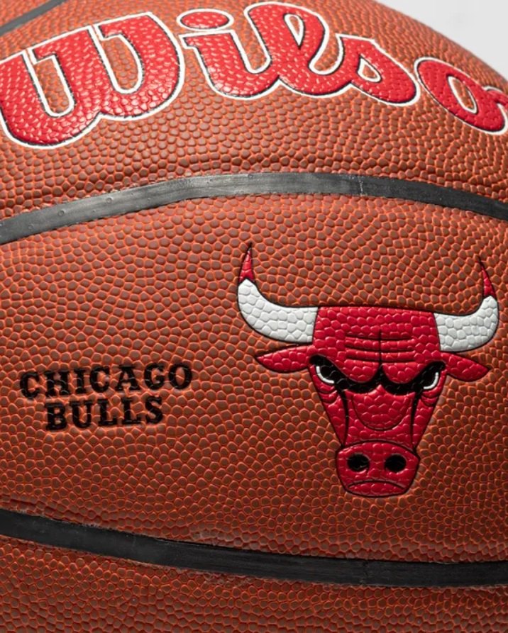 Мяч баскетбольный №7 Wilson NBA Chicago Bulls - фото5