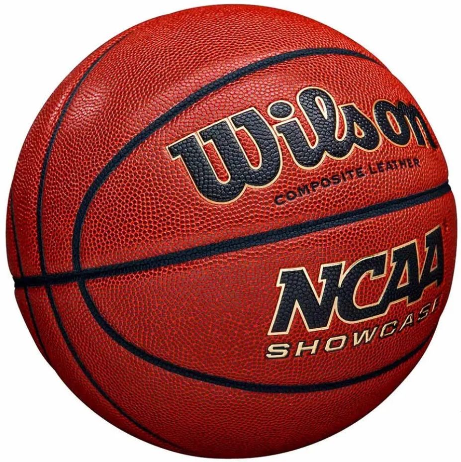 Мяч баскетбольный №7 Wilson NCAA Showcase Brown - фото3