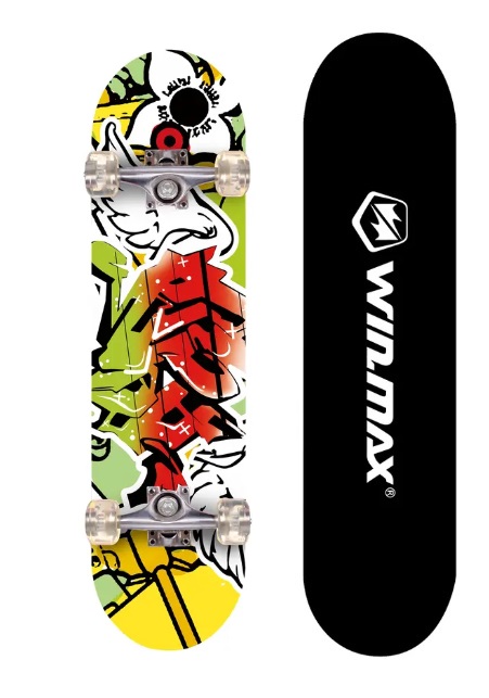 Скейтборд WIN.MAX Graffiti wings WME05220Z3 - фото