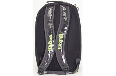 Рюкзак-сумка теннисная Wilson Super Tour Backpack WR8004301001 (черный/зеленый)