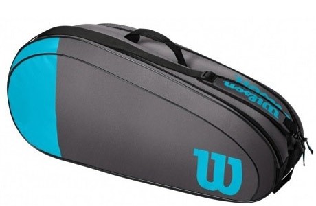 Чехол-сумка для ракеток Wilson Team 6 Pack WR8009802001 (голубой/серый) - фото