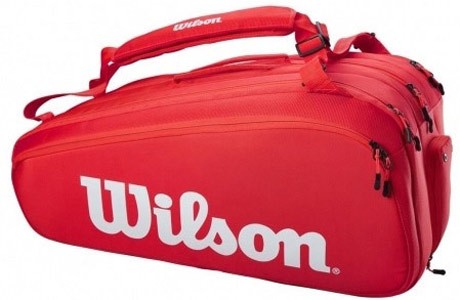 Чехол-сумка для ракеток Wilson Super Tour 15 Pack WR8010301001 (красный) - фото