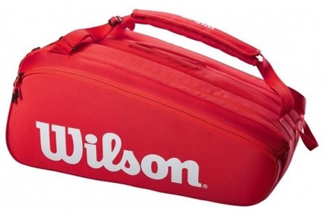 Чехол-сумка для ракеток Wilson Super Tour 15 Pack WR8010301001 (красный) - фото2