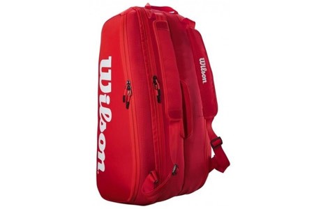 Чехол-сумка для ракеток Wilson Super Tour 9 Pack WR8010501001 (красный)