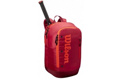 Рюкзак-сумка теннисная Wilson Tour Backpack WR8011402001 (темно-красный) - фото2
