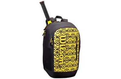 Рюкзак-сумка теннисная Wilson Minions Tour Backpack WR8013801001 (черный/желтый) - фото2
