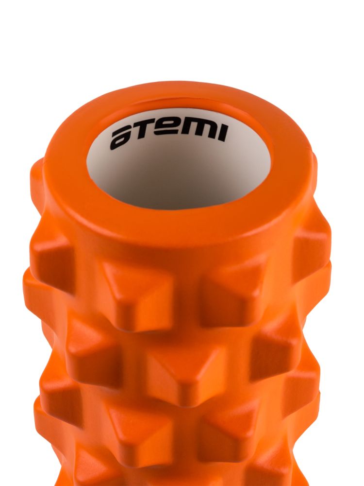 Ролик массажный для йоги ATEMI AMR03O (33x14см) оранжевый - фото2